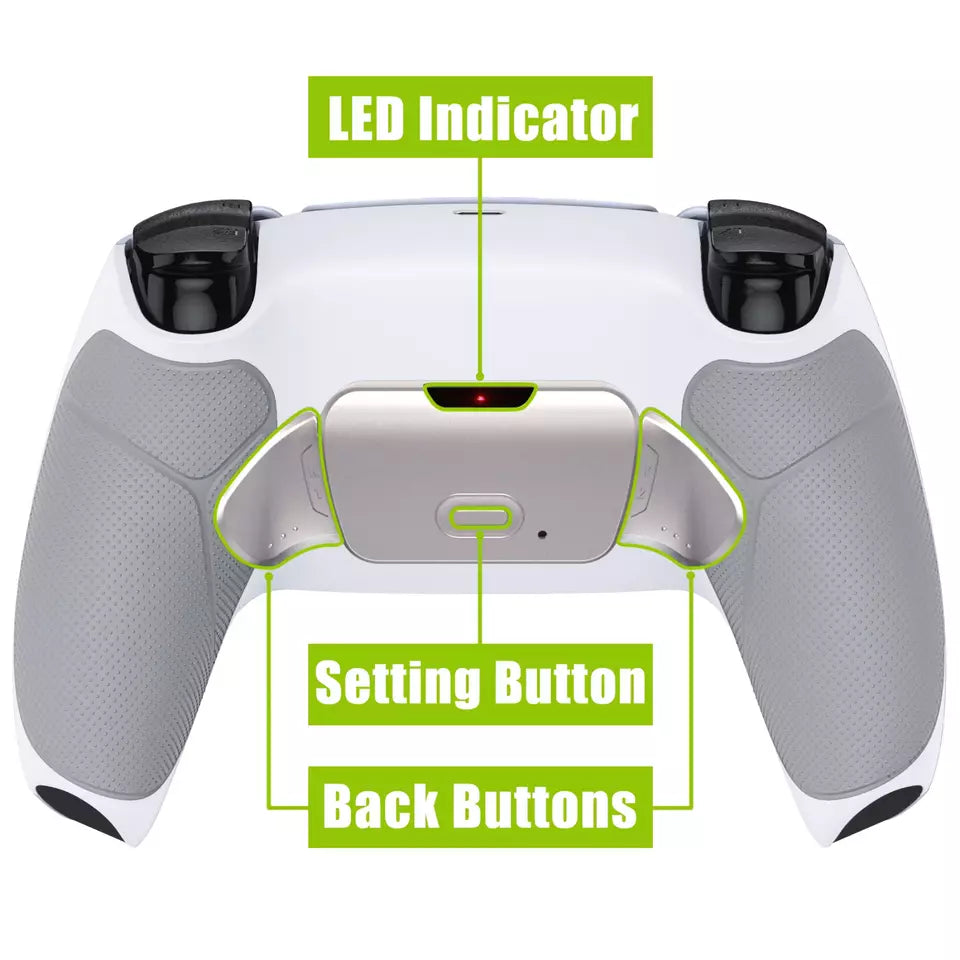 Silver Real Metal Buttons 2 with mod chip