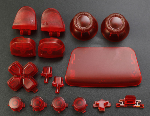transparent red
