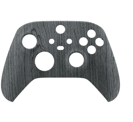 Soft Touch Black Wooden Grain