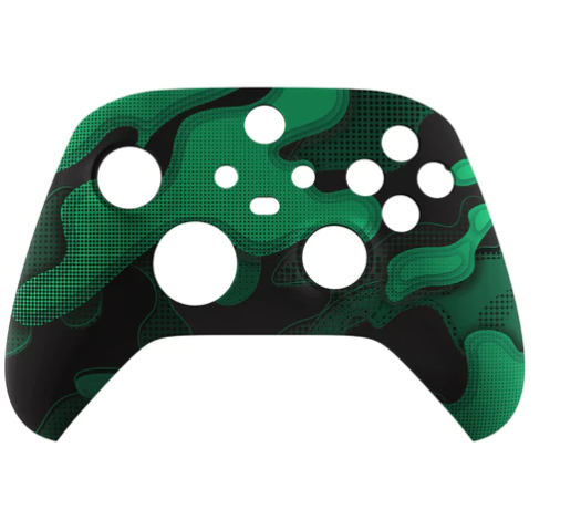 Green Black Camouflage