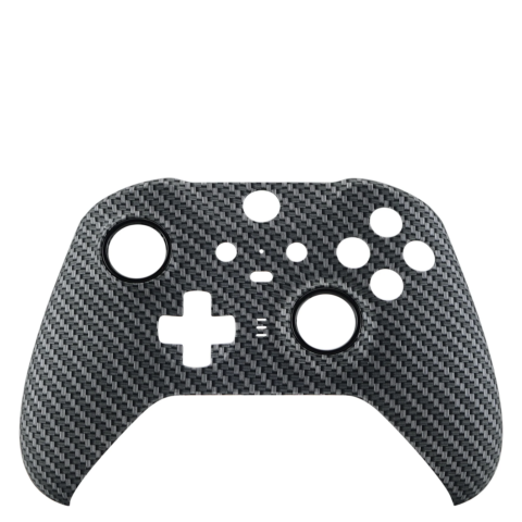 Soft Touch Black Silver Carbon
