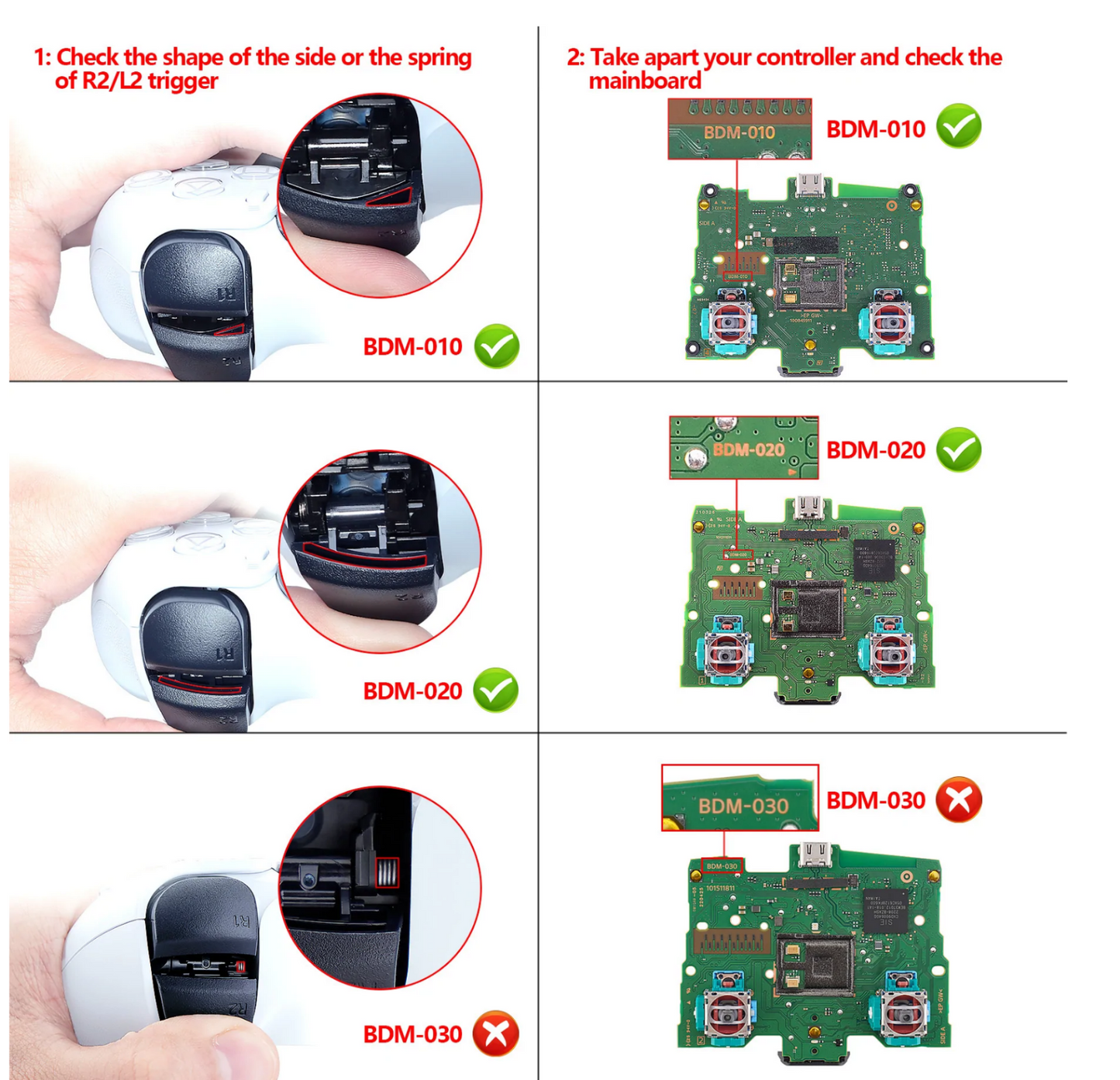 PS5 smart trigger Tactile Version Clicky Hair Trigger Kit